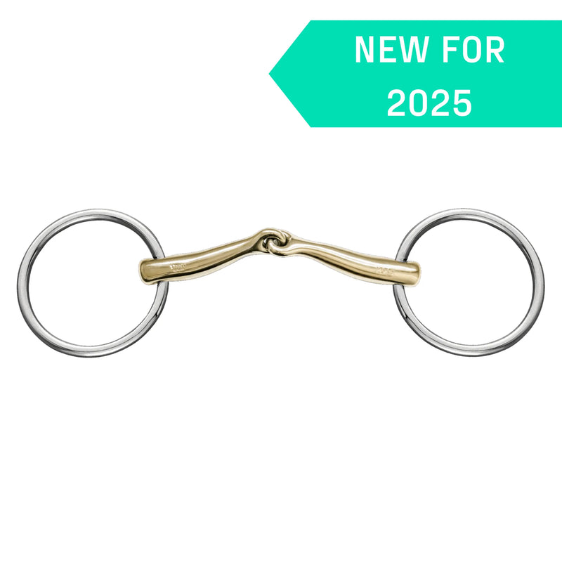 Herm Sprenger Turnado Pro Snaffle Single Jointed Loose Ring