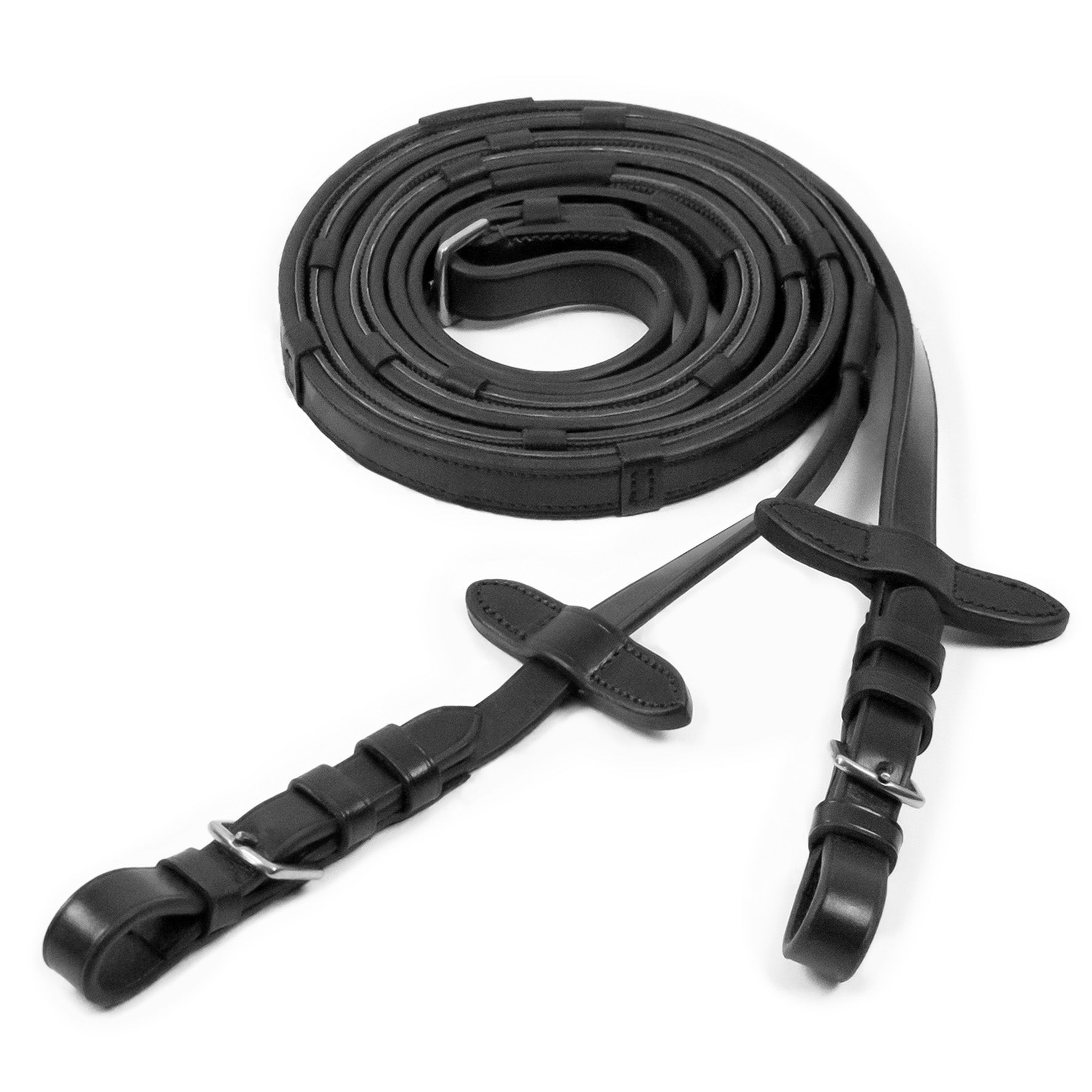 Schockemohle Rubberised Bridle Reins With Buckle – BitsNSuch