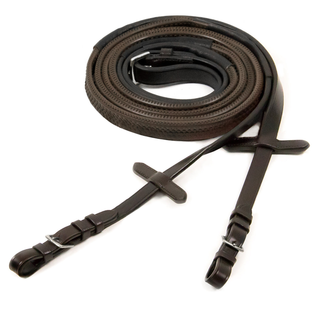 Schockemohle Neo Rubber Reins With Buckle (Pony)