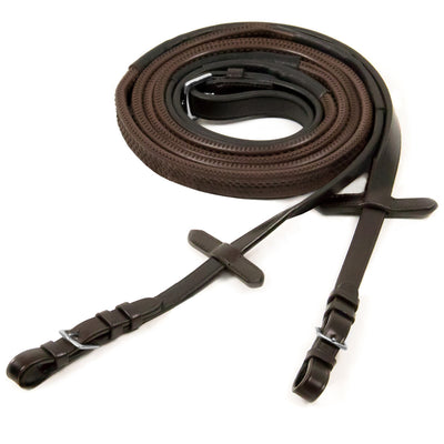 Schockemohle Rubber Reins With Buckle (Pony)