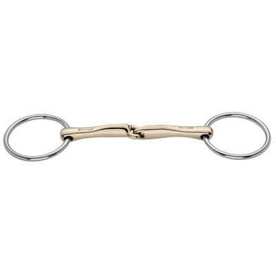 Herm Sprenger Novocontact Slim Single Jointed Loose Ring Snaffle