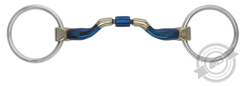 Bomber Ported Barrel Loose Ring Snaffle