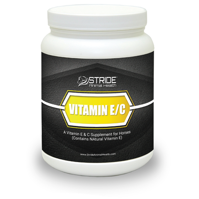 Vitamin E/C supplement for horses, natural vitamin E, Stride animal health