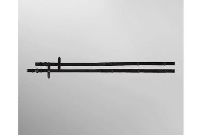 Passier Web Bridle Reins with Leather Hand Grips and Stops with Buckles