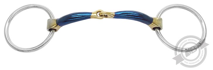 Bomber Loose Ring Single Joint Snaffle Comfy