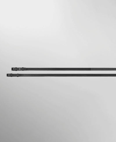 Passier Leather Reins with One Side Rubber with Hook Studs